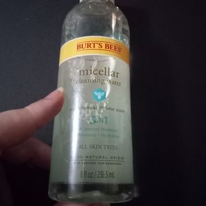 Burts Bees Micellar Cleansing Water 3in1 Remove Make-Up Cleanse Hydrate 8oz